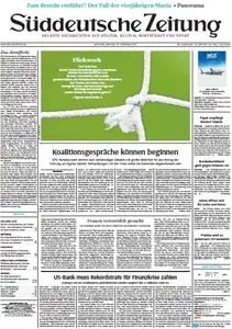Süddeutsche Zeitung vom Montag, 21. Oktober 2013