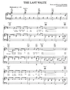 The Last Waltz - Engelbert Humperdinck, Petula Clark (Piano-Vocal-Guitar)