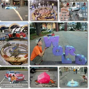 3D Street Optical Illusions Part 4