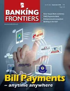 Banking Frontiers - September 2016