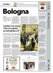 la Repubblica Bologna - 8 Ottobre 2018