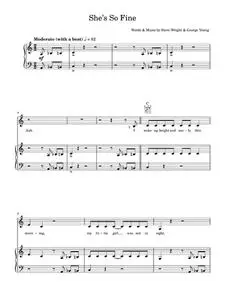 She's So Fine - The Easybeats (Piano-Vocal-Guitar (Piano Accompaniment))