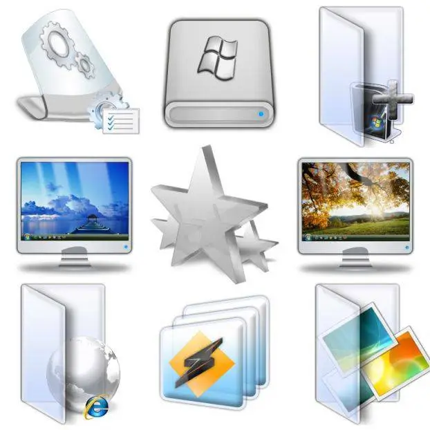 Vista Glass Icon's