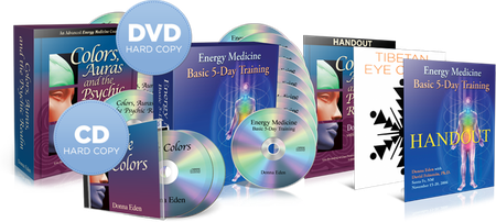Donna Eden - Colors, Auras, and the Psychic Realm (5-DVD Set)