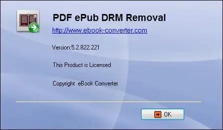 PDF ePub DRM Removal 5.2.822.221