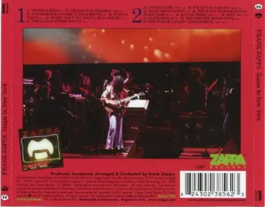 Frank Zappa - Zappa In New York (1977) + Studio Tan (1978) {2012 UMe Remaster}