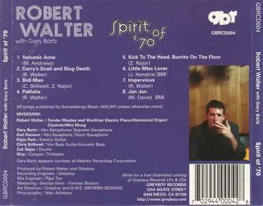 Robert Walter with Gary Bartz - Spirit of '70 (1996) {Greyboy Records GBRCD004}