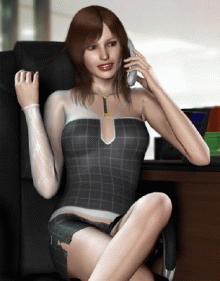 Office girl for V4