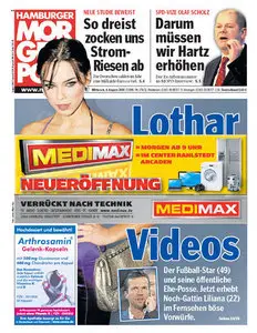 Hamburger Morgenpost vom 4 August 2010