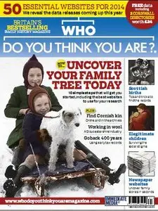 Who Do You Think You Are - January 2014