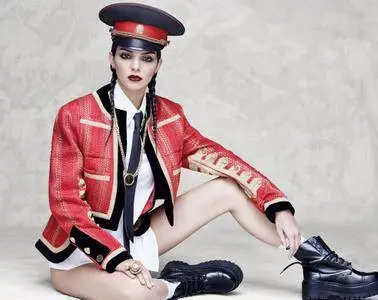 Kendall Jenner by Iango Henzi + Luigi Murenu for Vogue Japan October 2016