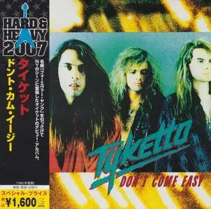 Tyketto - Don't Come Easy (1991) [Geffen UICY-6903, Japan]