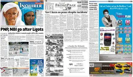 Philippine Daily Inquirer – October 30, 2011