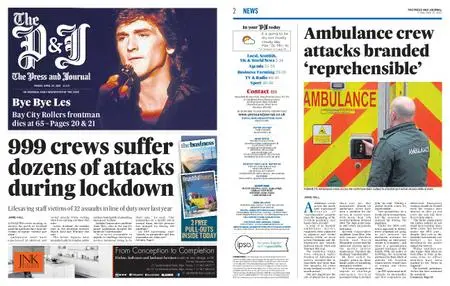 The Press and Journal North East – April 23, 2021