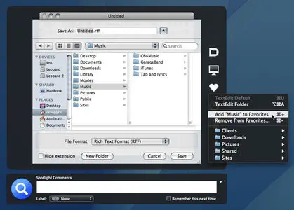 Default Folder X 5.0.1 (153) (Mac OS X)