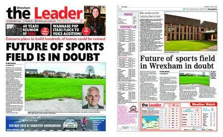 The Leader Wrexham – April 26, 2018