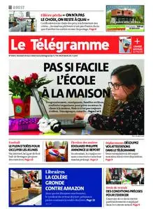 Le Télégramme Brest – 20 mars 2020