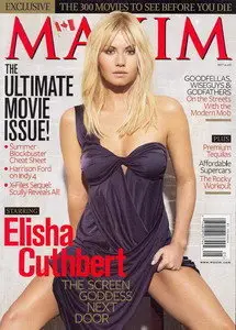 Elisha Cuthbert in Maxim USA