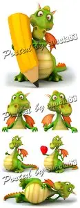 Stock Photo - Funny Dragon