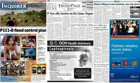Philippine Daily Inquirer – August 12, 2012