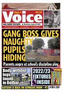 Daily Voice – 03 August 2022