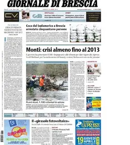 IL GIORNALE DI BRESCIA 19 APRILE 2012