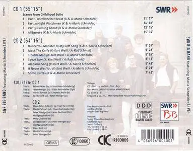 Maria Schneider & SWR Big Band - Live! - Plays The Music Of Maria Schneider & Kurt Weill (2000) {2 CD CK Records - CK00400}