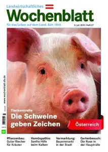 Bayerisches Landwirtschaftliches Wochenblatt Oesterreich - 04. Juli 2019