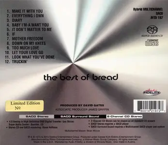 Bread - The Best Of Bread (1973) [2015 Audio Fidelity SACD AFZ5 197]