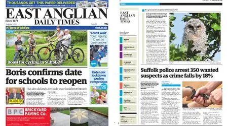 East Anglian Daily Times – May 25, 2020