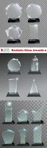 Vectors - Realistic Glass Awards 2