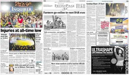 Philippine Daily Inquirer – January 02, 2009