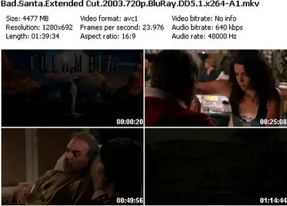 Bad Santa Extended Cut (2003)