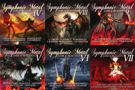 VA: Symphonic Metal - Dark & Beautiful IV-IX (2012-2015)