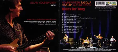 Allan Holdsworth, Alan Pasqua, Jimmy Haslip, Chad Wackerman - Blues For Tony (2009)