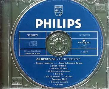 Gilberto Gil - Expresso 2222 (1972) 40th Anniversary Special Edition, Remastered Reissue 2012
