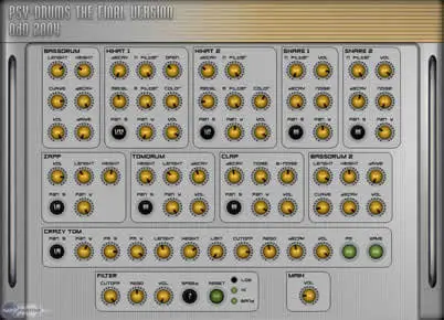 Psy Drums v1.0 VST (PC)