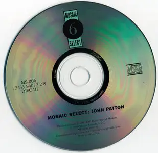 John Patton - Mosaic Select 6 (2003) {3CD Set Mosaic MS-006 rec 1963-1968}