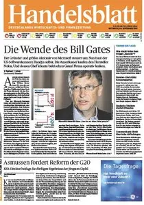 Handelsblatt vom 04 September 2013