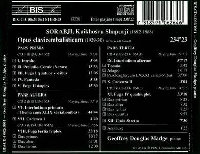 Geoffrey Douglas Madge - Kaikhosru Sorabji: Opus Clavicembalisticum (1983) Remastered 1999, 5CD Box Set
