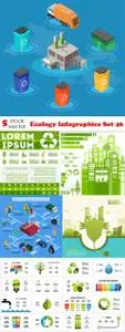 Vectors - Ecology Infographics Set 46