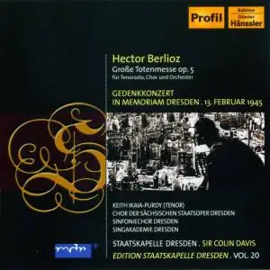Berlioz Requiem - Sir Colin Davis (Dresden, 1994) [2 Cds]