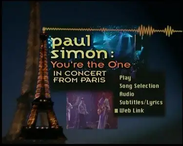 Paul Simon: You`re The One - In Concert From Paris (2001)