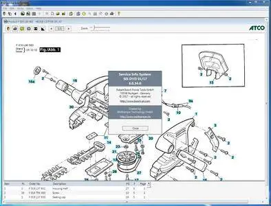 BOSCH Service Info System 2017 version 6.0.34.0