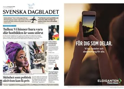 Svenska Dagbladet – 26 augusti 2019