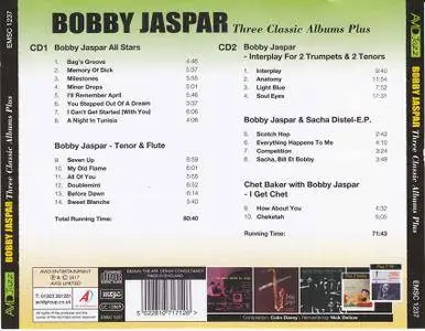 Bobby Jaspar - Three Classic Albums Plus (2017)