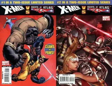 X-Men vs. Agents of Atlas #1-2 (2009) Complete (Repost)