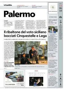 la Repubblica Palermo - 12 Giugno 2018