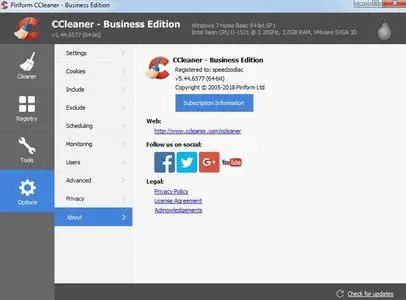 CCleaner Professional / Business / Technician 5.44.6577 + Portable