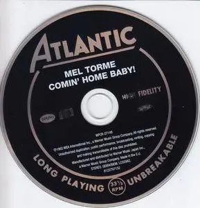 Mel Torme - Comin' Home Baby! (1962) {2012 Japan Jazz Best Collection 1000 Series 24bit Remaster WPCR-27148}